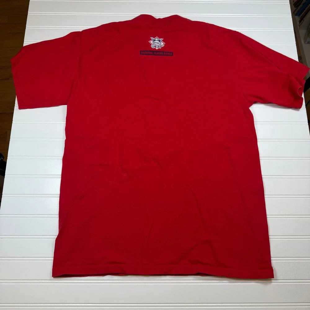 Vintage Nike St Louis Cardinals Kick Chicago Butt T-Shirt Mens Medium Red 2006